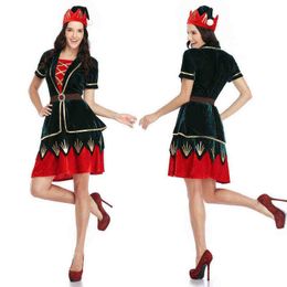 Stage Wear Christmas Tree Dress Up kleding Soldaat Eve Performance komt nieuw T220901