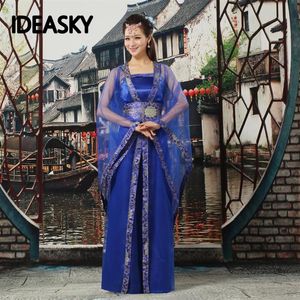 Stage Wear Classique De Noël Costumes De Danse Traditionnelle Chinoise Fan Femmes National Pour Les Filles Ancienne Robe Hanfu Femme Enfants Dres2429