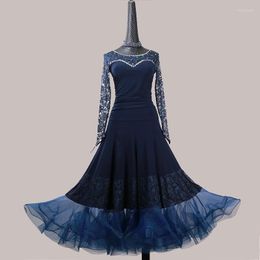 Stage Wear Aangepast Ballroom Dance Dress Standard Waltz Dresses Competition Custom Made LXT1120