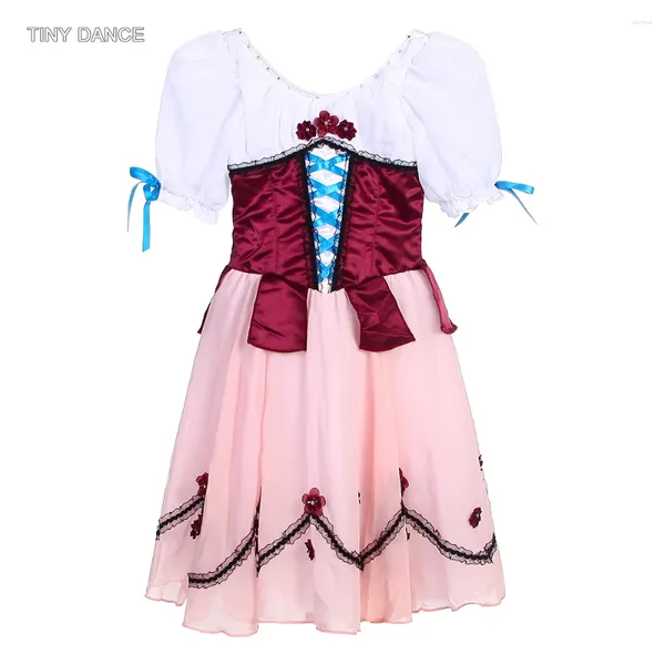 Stage Wear Tutu de danse de ballet professionnel personnalisé avec crochet yeux filles adultes jupes romantiques ballerine performance costume