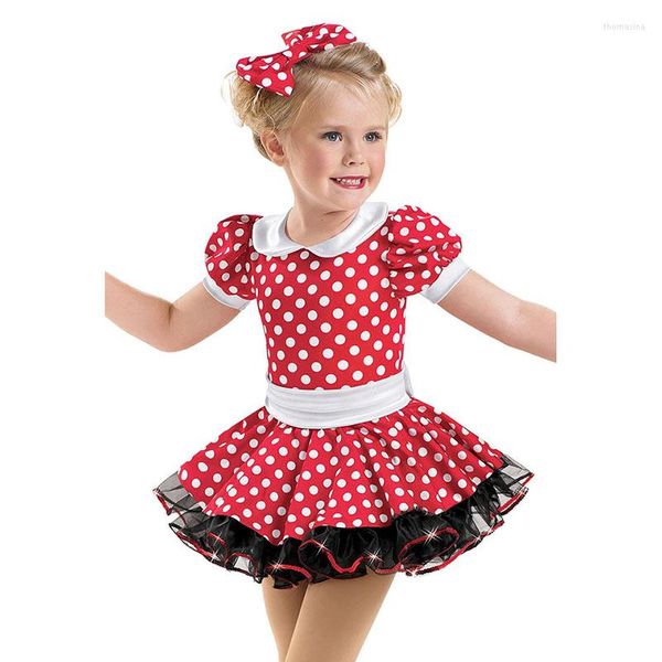 Ropa de escenario lindo traje de baile de Ballet de manga corta para niñas 2023 chico leotardo ropa de gimnasia ropa de baile Maillot Mujer B-2375