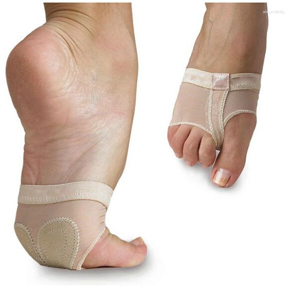 Stage Wear Dance Paws Tongs de pied Sous-vêtements Demi-chaussures lyriques Couverture de l'avant-pied S/m/l/xl