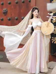 Vêtements de scène Dunhuang Vêtements exotiques de voyage POGRAMENT