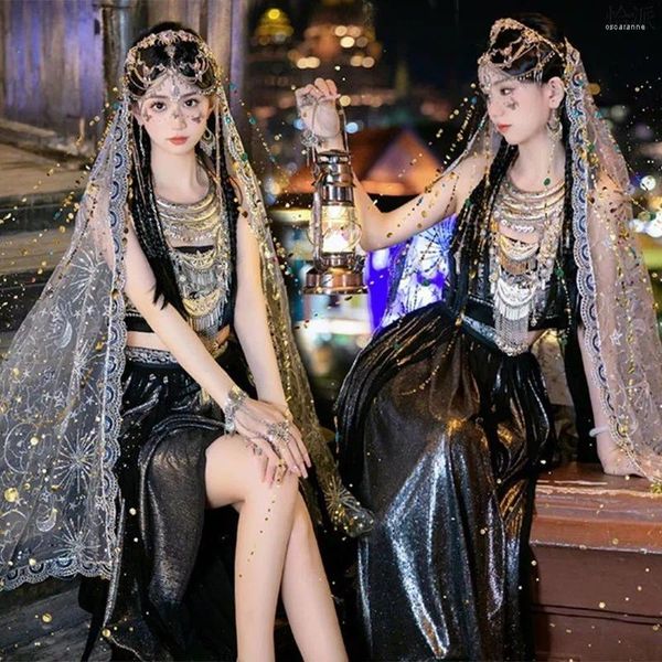 Vêtements de style exotique Dunhuang Tube Top Top Women's Han Chinese Kweichow Moutai Dancing Dancing Dancing robot