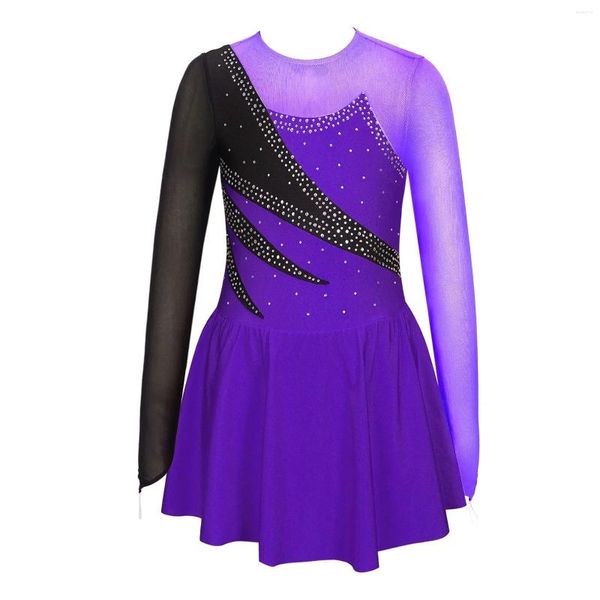 STAGE PEUT DU PRIX ROBE KIDES GILLES BALLET TUTU LONCE LONCE RHINESTONE GYMNATIQUE GYMNASTIQUE TIOTARDES COMPACTION COMMANDE DE BALLE