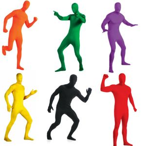 Stage Wear Gesikai Men's Spandex Zentai Lycra Volledige set panty's Zentai Set Aangepaste tweede set panty Halloween Clothing 230520