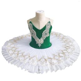 Toneelkleding Meisjes Ballet Rok Kostuums TUTU Rokken Baby Zwaan Bretels Pluizig Gaas Prestaties