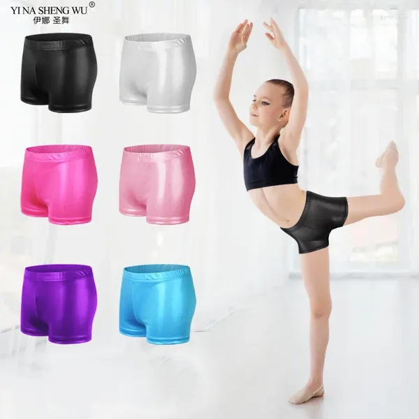 Stage Wear Filles Gymnastique Shorts Élastique Ballet Boxer Enfants Ballerine Performance Danse Courte Justaucorps Pantalon All-matchs Bas Leggings