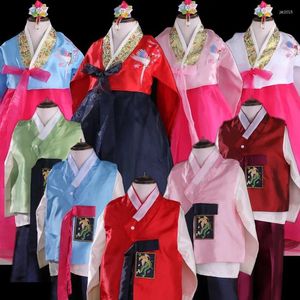 Stadiumkleding Meisjes Traditionele Koreaanse Hanbok-jurk Danskostuums Prestatiekleding Korea Fashion Style Festival-outfit voor kinderen