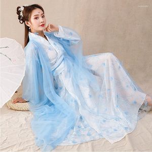 Stage Draag Hanfu Fairy Cosplay Jurk Vrouwen oude Chinese kleding vintage tang pak meisje prinses jurk nationale dans