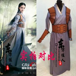 Stage Wear Jin Chen même conception épée dame Costume Hanfu drame pour Xian Jian femmes Cosplay