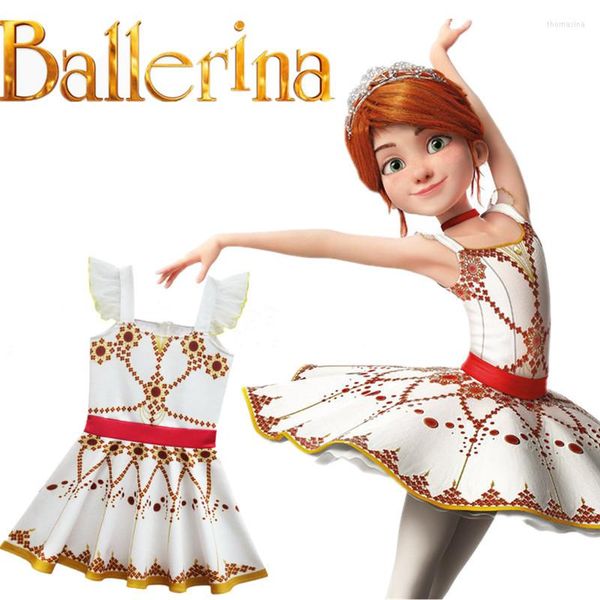 Vêtements de scène enfant mignon robe de ballet pour fille princesse Costume de fête ballerine enfants cadeau enfant en bas âge bébé filles Tutu Up vêtements de baptême