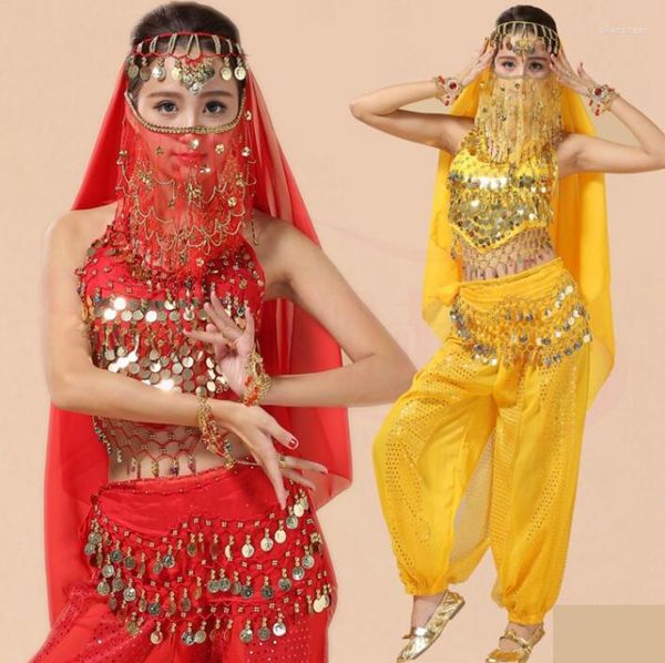 Ropa de escenario traje de danza del vientre de gran tamaño a la venta pantalones mujeres vestido egipcio de Bollywood más adultos