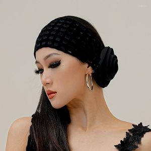 Wear Wear Latin Dance Hair Band Elastic Headwress Modern Ball Room Headwear Samba Tango Salsa Rumba Practice Accessoires Dwy8731