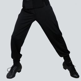 Stage Wear Latin Dancer Pants Boys National Standard Dance Pant Modern Suit Boy Ballroom Spandex Broek DL6581