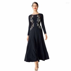 Stage Wear M-2023-1 haut de gamme Standard danse de salon robe de pratique Costumes de valse espagnol Flamenco Tango à vendre