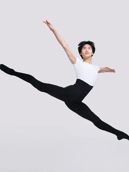 Wear Mens Mens Black Coltretleneck Spandex Long Manchet UniTard Unisexe Bodys de ballet complet