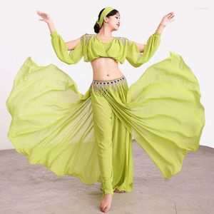 Vêtements de scène Muwashahat noël Cosplay Costumes filles fée danse du ventre tenue vêtements femmes Bollywood Folk 3 pièces ensemble