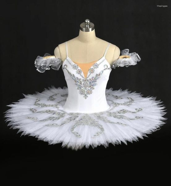 STACE N000011 Robes de ballet en polyester pour adultes / robe tutu blanche