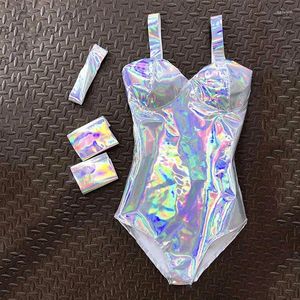 Stage Wear Discothèque Jazz Danse Vêtements Laser Body Adulte Femmes Pole Dance Performance Costume Gogo Danseur Tenues Dancewear VDB4739