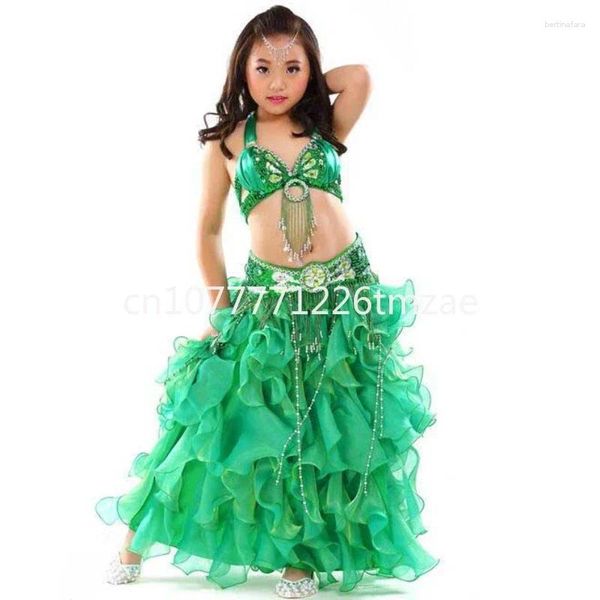 Wear Earting Oriental Belly Dance Costume Dress Girl Vêtements pour enfants