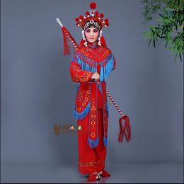 Stage Wear Peking Opera kleding Kostuums Daomadan vrouwelijke soldaten tv -film vrouw algemene outfit Sichuan Yue Kun