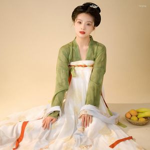Vêtements de scène robe de princesse femmes Tang Hanfu tenue chinoise vêtements de fée Costumes Cosplay Costume de Performance moderne DL8992