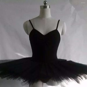 Stage Wear Professional Ballet Dress Adult Dance Slip One-piece Tutu Swan Jupe Puffy Performance