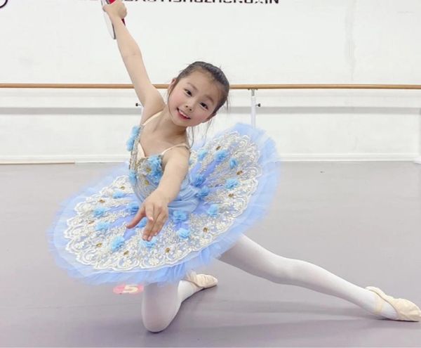 Escenario desgaste profesional ballet vestido mujeres niños niñas adultos tutú cisne lago disfraces bailarina rendimiento trajes de baile