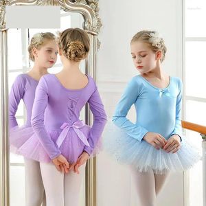 Wear Wear Kids Ballet Bowknot Tutu Dance Dance Robe Ballerina Dancing Costumes For Girls Swan Lake