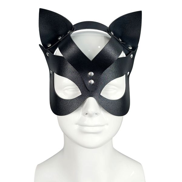 Stage Wear Accessoires de scène Cosplay Masque Sexy Owl Fox Roleplay Demi-visage Masque Party