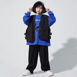 Porter sur scène adolescent Kpop Street Tenues pour enfants Vêtements hip hop
