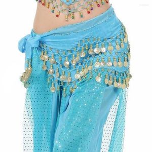 Bellydance Sequins Tassel Hip Scarf: Sexy Dancer Costume Skirt Set for Thailand/India/Arab Stage Wear