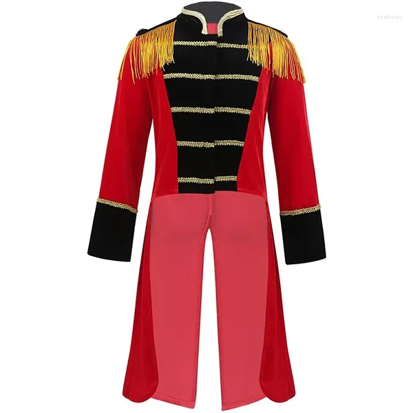 Puer en scène Tongyuan Hansebo Children's Boys and Girls Sequins Gentleman Gentleman Tailor Halloween Circus Costume