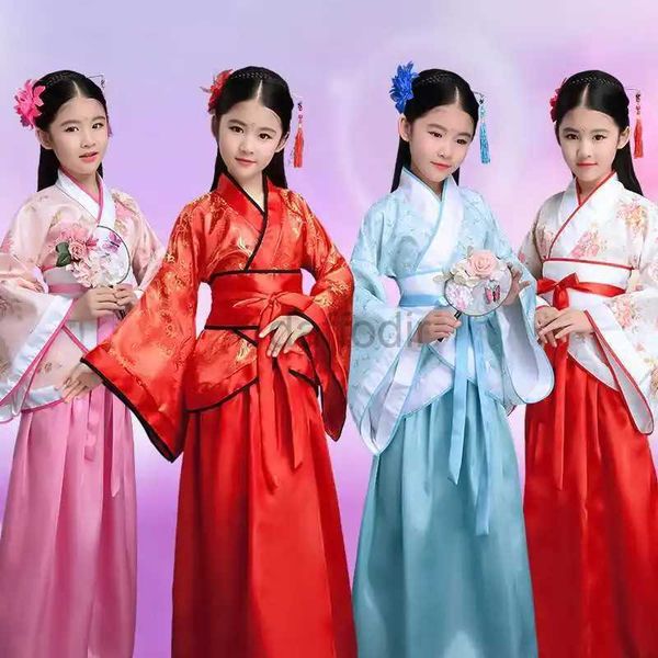 Portez des vêtements folkloriques chinois traditionnels vêtements de Nouvelle-AN