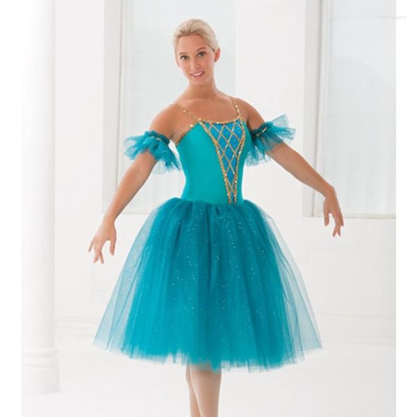 Stage Wear Tutu Ballet Professionnel Adulte Danse Longue Robe Filles Enfant Enfants Swan Lake Fille Femmes Ballerine Costume