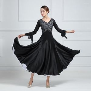 Vêtements de scène valse salle de bal compétition robes de danse femmes dame jupe de danse moderne haute qualité Standard adulte