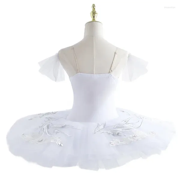 Jupe de tutu de ballet de ballet blanc pour enfants