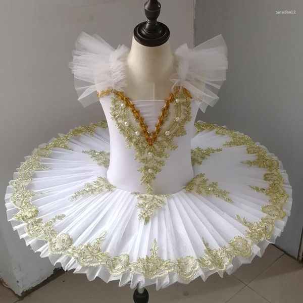 Stage Wear Blanc Rose Rouge Ballet Tutu Robes Professionnelles Pour Enfants Enfants Femmes Adultes Robe De Danse De Salon Fille Bailarina Party