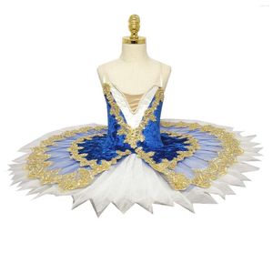 Stage Wear White Swan Lake Ballet Tutu Jupes Beauté Performance Costumes