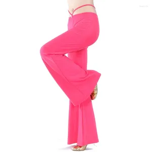 Stage Wear En Gros Haute Qualité Prix Bas Femmes Filles Sexy Slim Fit Strass Pratique Pantalon De Danse Du Ventre