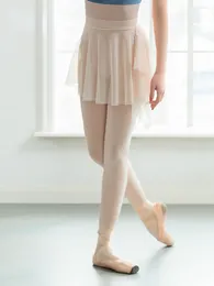 Stage Wear Gros Mesh Ballet Jupe Femmes Filles Adulte Ballerine Professionnel Élastique Robe De Danse Gymnastique Costumes Minijupes