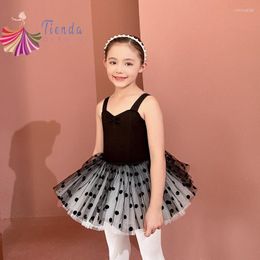Iefiel Enfants Filles Patinage artistique Ballet Ballroom Robe de
