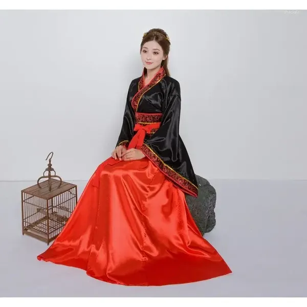 Stage Wear Femmes Hanfu Robe asiatique traditionnelle Cosplay Costume chinois Tang Performance Vêtements Améliorer Han Fu Moderne Hanbok