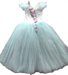 Stage Wear Femmes Longue Robe De Ballet Pour Filles Performance Vêtements Vert Enfants Adultes Tutu Costumes Danse Professionnelle