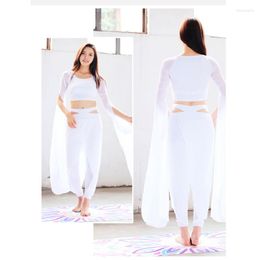 Stage Wear Women Yoga Kit 2pcs TopPants Très confortable Loose Sports Outerwear Retail Wholesale