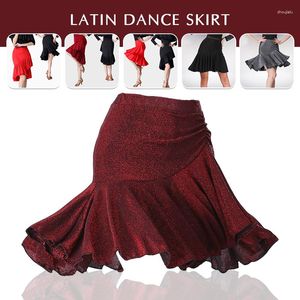 Stage Wear Dames Latin Dans Rok Ballroom Tango Rumba Jurk Vrouwelijke Praktijk Performamnce Dancewear Kostuum