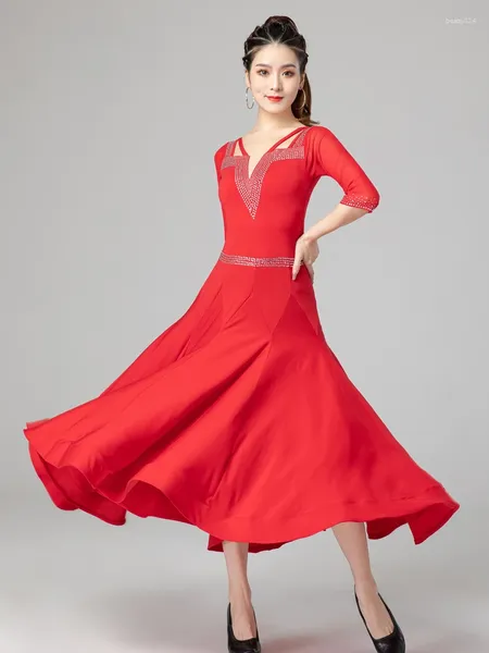 Stage Wear X2166 Modern Dance Dress Disfraces de baile de baile