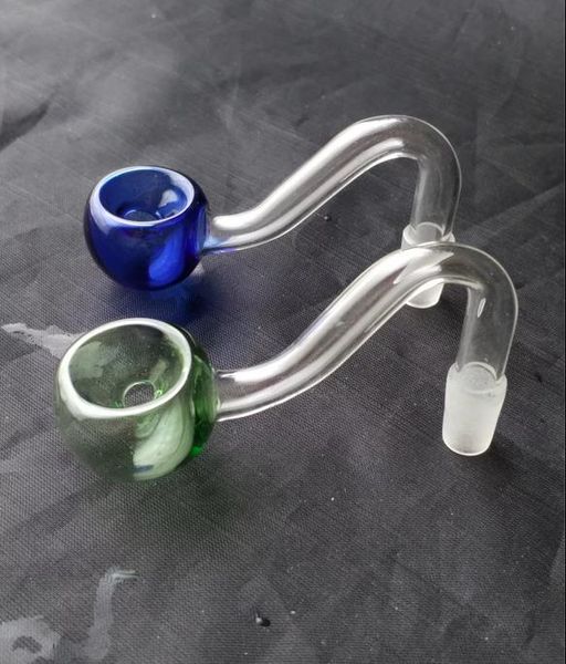 Pot encastré en vitrail - pipe à fumer narguilé en verre Gongs en verre - plates-formes pétrolières bongs en verre pipe à fumer narguilé en verre - vap-vaporisateur