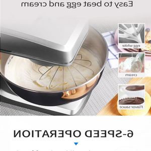 Livraison gratuite en acier inoxydable 1500W puissant mélangeur de pâte mélangeur de nourriture électrique domestique 7L oeuf crème salade batteur mélangeur de gâteau Cfecu